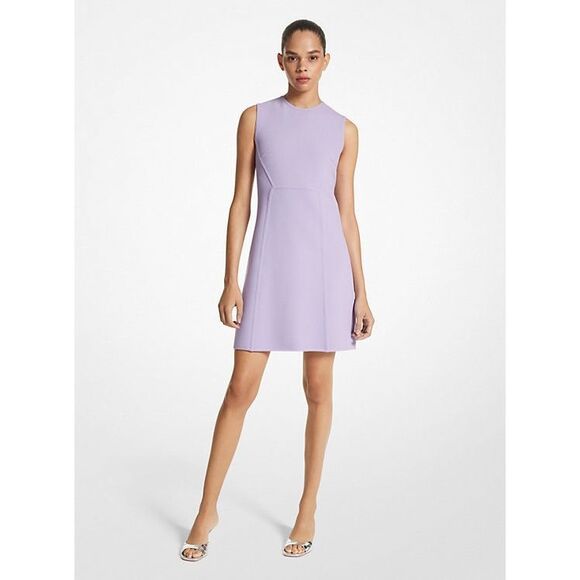 NWT Michael Kors Collection Sleeveless Wool Blend Shift Dress Freesia Size 6 $16 - Picture 1 of 11